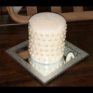 🔮 MIRROR ACCENT CANDLE HOLDER 🔮